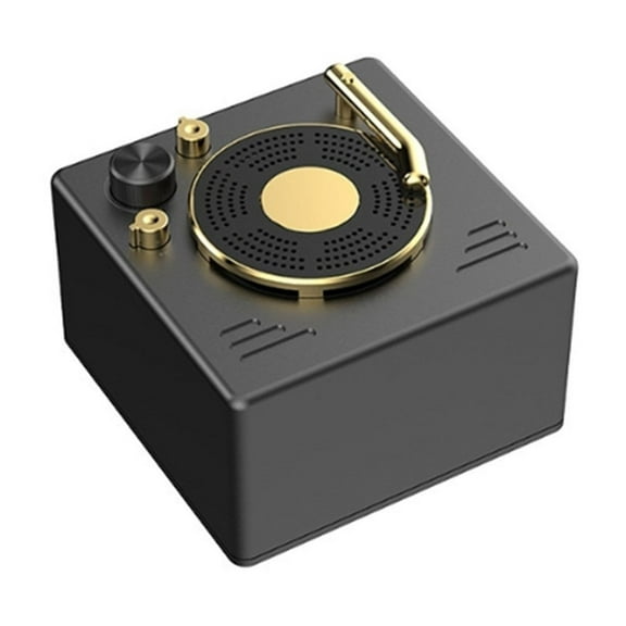 Record Player Retro Bluetooth Speaker Portable Nostalgic Wireless Subwoofer Bluetooth Speaker ,High Volume Speakers