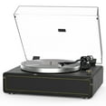 Record Player Support Bluetooth BeltDrive Turntable for Vinyl Records HighFidelity Vinyl