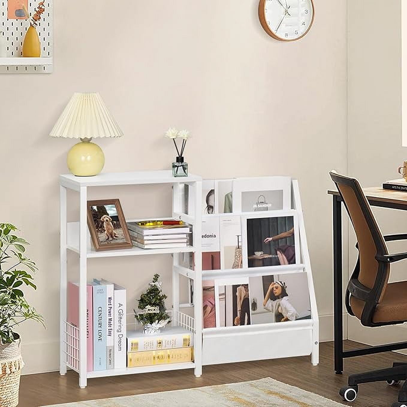 Record Player Table,Turntable Shelf with Vinyl Storage Up to 150 Albums ...
