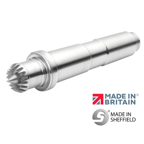 Record Power Coronet Hawk 16mm (5/8") Multi-Tooth Sprung Point Drive Center  2MT | Secure Timber Grip, Reduced Splitting, Ideal for Woodturning Lathes