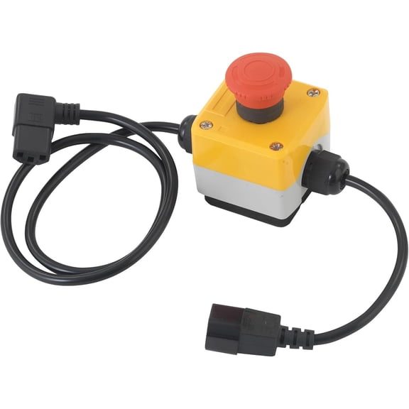 Record Power Inline Emergency Stop Switch for Coronet Herald Lathe (USA/Canada Spec)