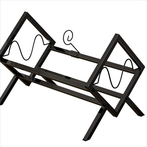 Record Rack, Desktop Book and Magazine Metal Display CD Multifunctional Organizer, Storage Rack