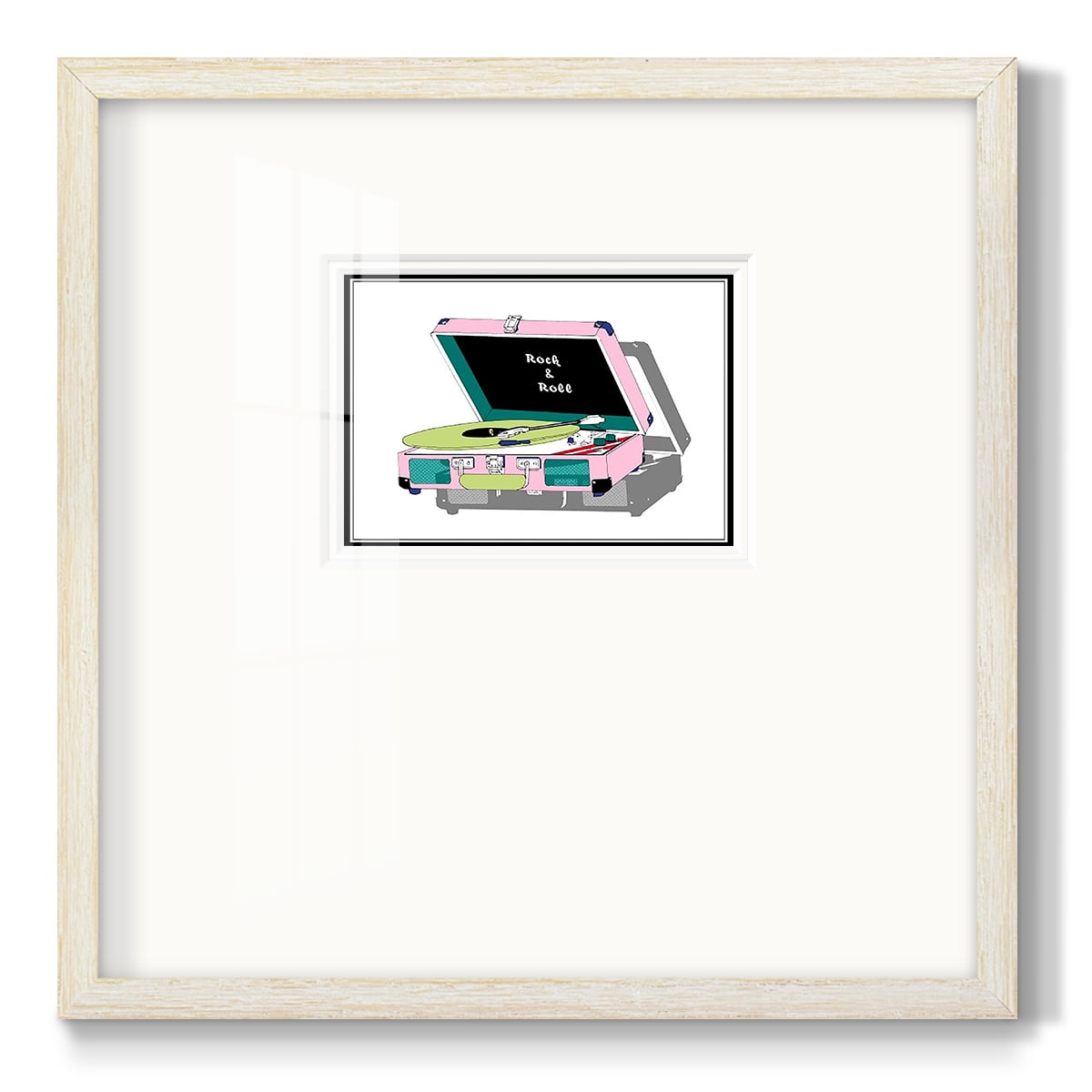 Record Shop IPremium Framed Print