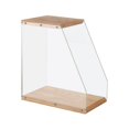 thumbnail image 1 of Record Storage Holder Solid Wood Display Rack, 1 of 6