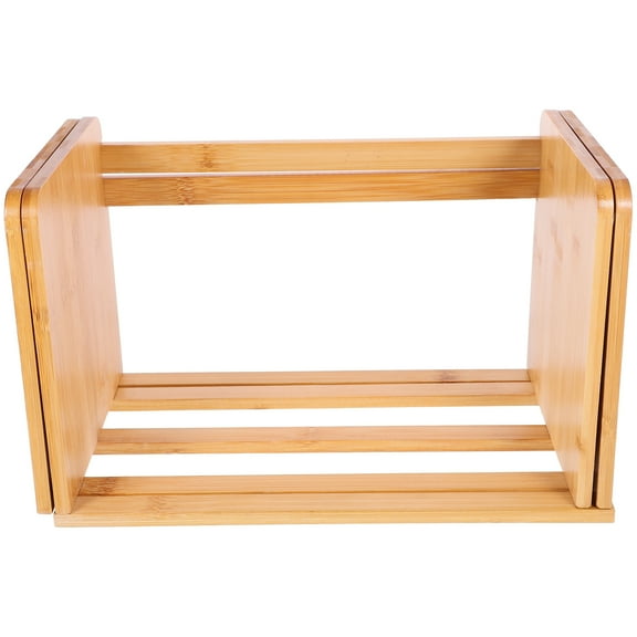 Raindrops CD Organizer Wood 1Pcs Storage Shelf