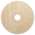 thumbnail image 1 of Record Vinyl Music Wood Shape Unfinished Piece Cutout Craft DIY Projects - 6.25 Inch Size - 1/8 Inch Thick, 1 of 7