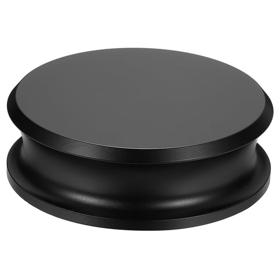 Record Weight Stabilizer, 331g/12oz Matte Aluminum Turntable Weight Clamps 3'' x 1''  Vinyl Disc Stabilizer Vibration Dampener for LP Player HiFi Turntable, Black