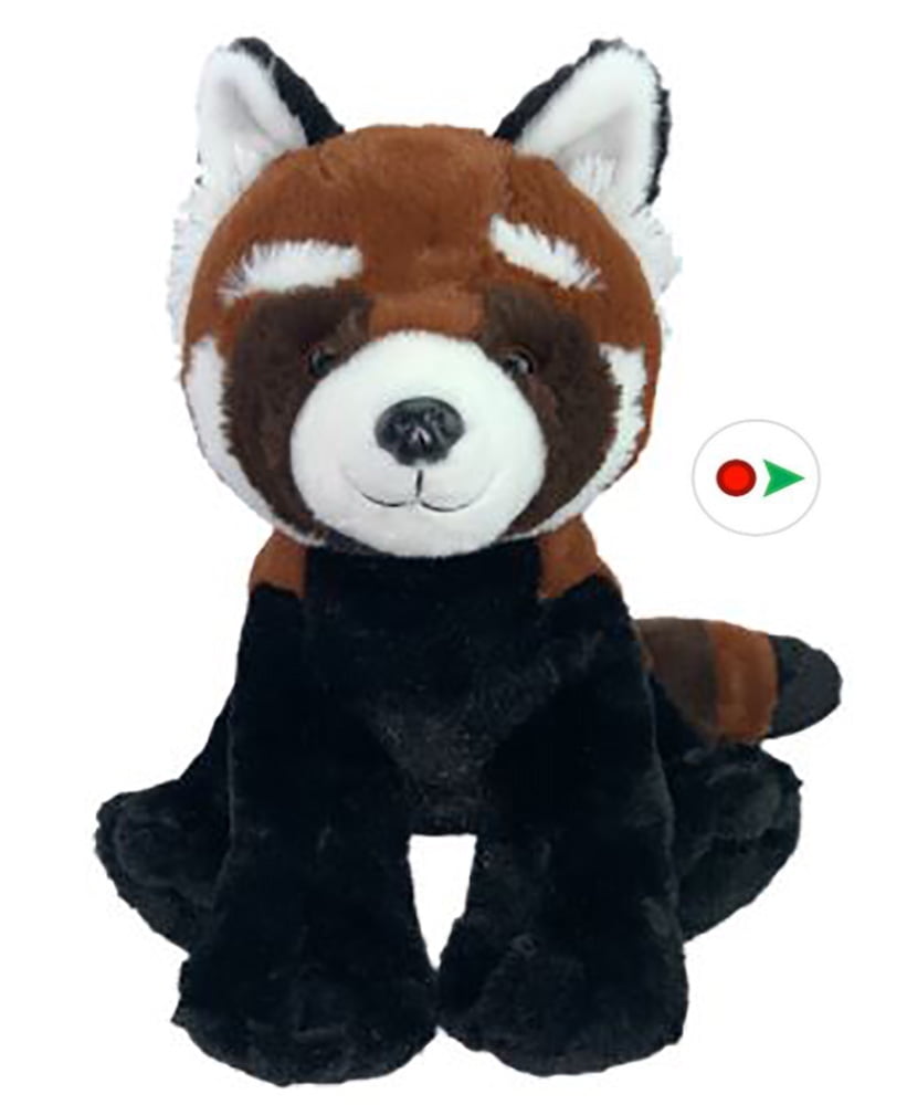 New Record Your Own Plush 16 inch Paprika the Red Panda. Ready to Love in a Few Easy Steps