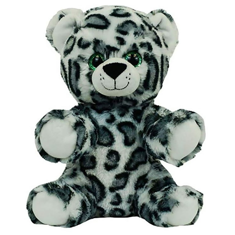 New Record Your Own Plush 8 inch Gray Snow Leopard Ready 2 Love in a Few Easy Steps Walmart