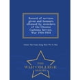 thumbnail image 1 of Record of Services Given and Honours Attained by Members of the Chinese Customs Service, War 1914-1918 - War College Ser, (Paperback), 1 of 1