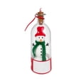 thumbnail image 1 of Recordable Christmas Tree Message in a Bottle Ornament, Voice Recording Holiday Keepsake with Playback, Snowy Scene Glass Bottle Decoration for Tree and Home (B), 1 of 6
