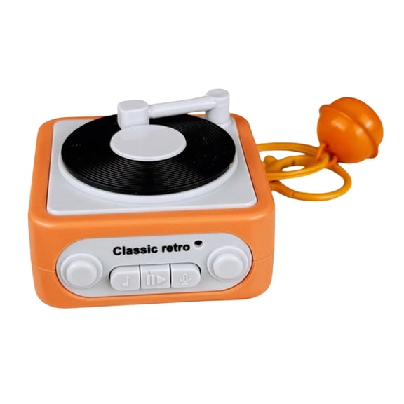 Recordable Phonograph Keyring Music Box Recorder Pendants For Unique Gift