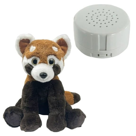Recordable Ruby Red Panda 16 inch Stuffed Animal Toy  Soft Plush, Valentines Day Gift for Fun