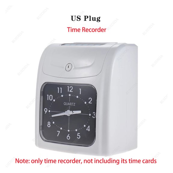 Recorder Digital Time Recorder Attendance Machine Time Card for Recorder Office Factory Staffs Employee Check in Time Recording - Efficient Management
