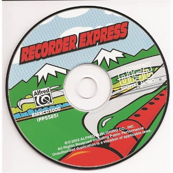 Recorder Express Accompaniment CD