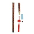 Recorder Instrument Vertical Flute Bamboo Chinese Style Set Kit for