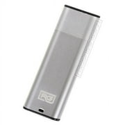 RecorderGear FD10 USB Drive Voice Recorder Small Spy Recording, Silver Option