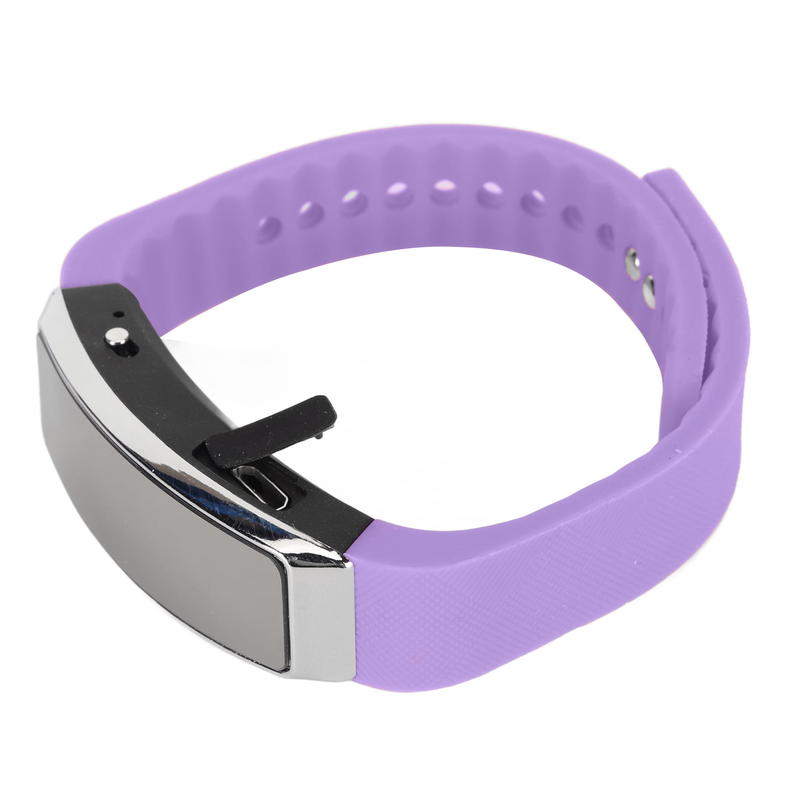 Portable Electronics Recorder Watch, Voice Activated HD Noise Reduction Bracelet Sound Recorder for Meeting Purple 32GB