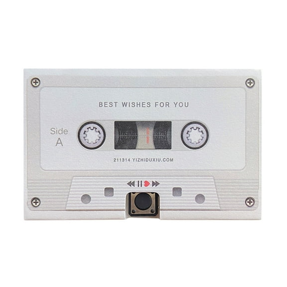 Recording Greeting Card under $5! Yannianjz Recording Greeting Card, Voice Message Card, Birthday Card, Valentine's Day Card, Customizable Sound Card, Gift Card for Anniversary, Christmas