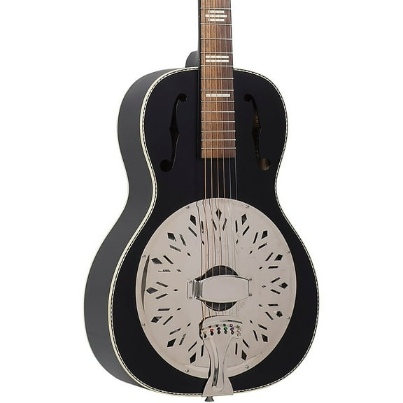 Recording King Dirty 30s Resonator Guitar Satin Black
