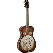 Recording King Professional Resonator Roundneck Guitar Mahogany RR-50-VS