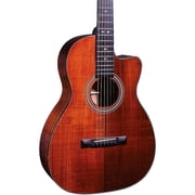 تسجيل King RP2-729-C Tonewood Reserve Koa 00 Cutaway Acoustic Guitar Natural