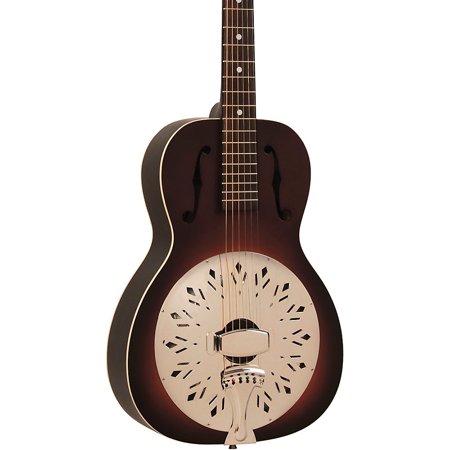 Recording King RPH-R1 Dirty 30s Single 0 Resonator Guitar Brown Burst