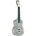 thumbnail image 1 of Recording King - RU-998 Metal Body Ukulele - Nickel Plated Bell Brass, 1 of 4