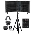 thumbnail image 1 of Recording Kit w/Mixer+Warm Audio Studio Mic+Isolation Shield+Headphones+Stand, 1 of 12