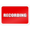 thumbnail image 1 of Recording Sign, 1 of 1