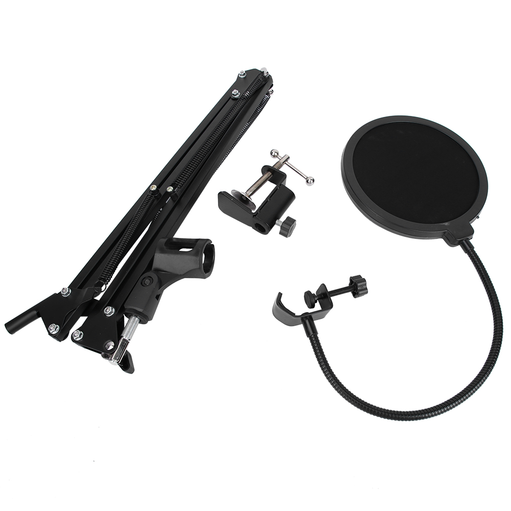 Recording Studio Broadcast Mic Microphone Suspension Boom Arm Holder
