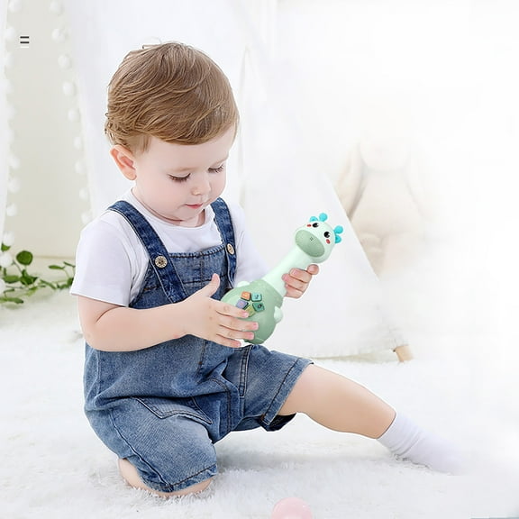 Recording Voice Amplifying Kids Microphone Toys,Cute Appearance Language Expression Training,Battery Powered Hearing Protection Interactive,Early Development Musical Singing Baby Gift Toys