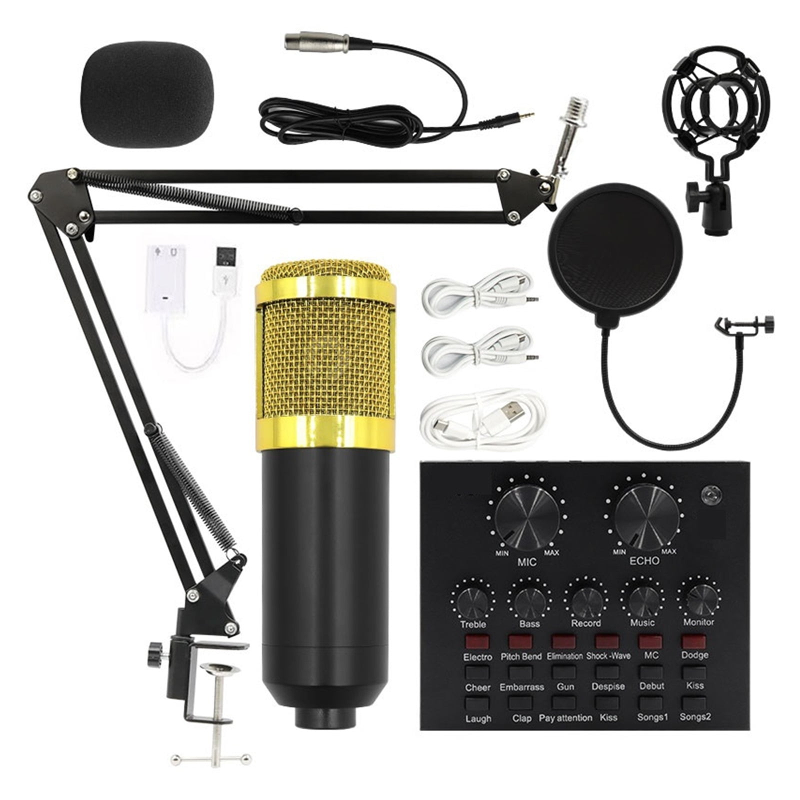 Recording equipment Karaoke Song Chat Game Recording Microphone