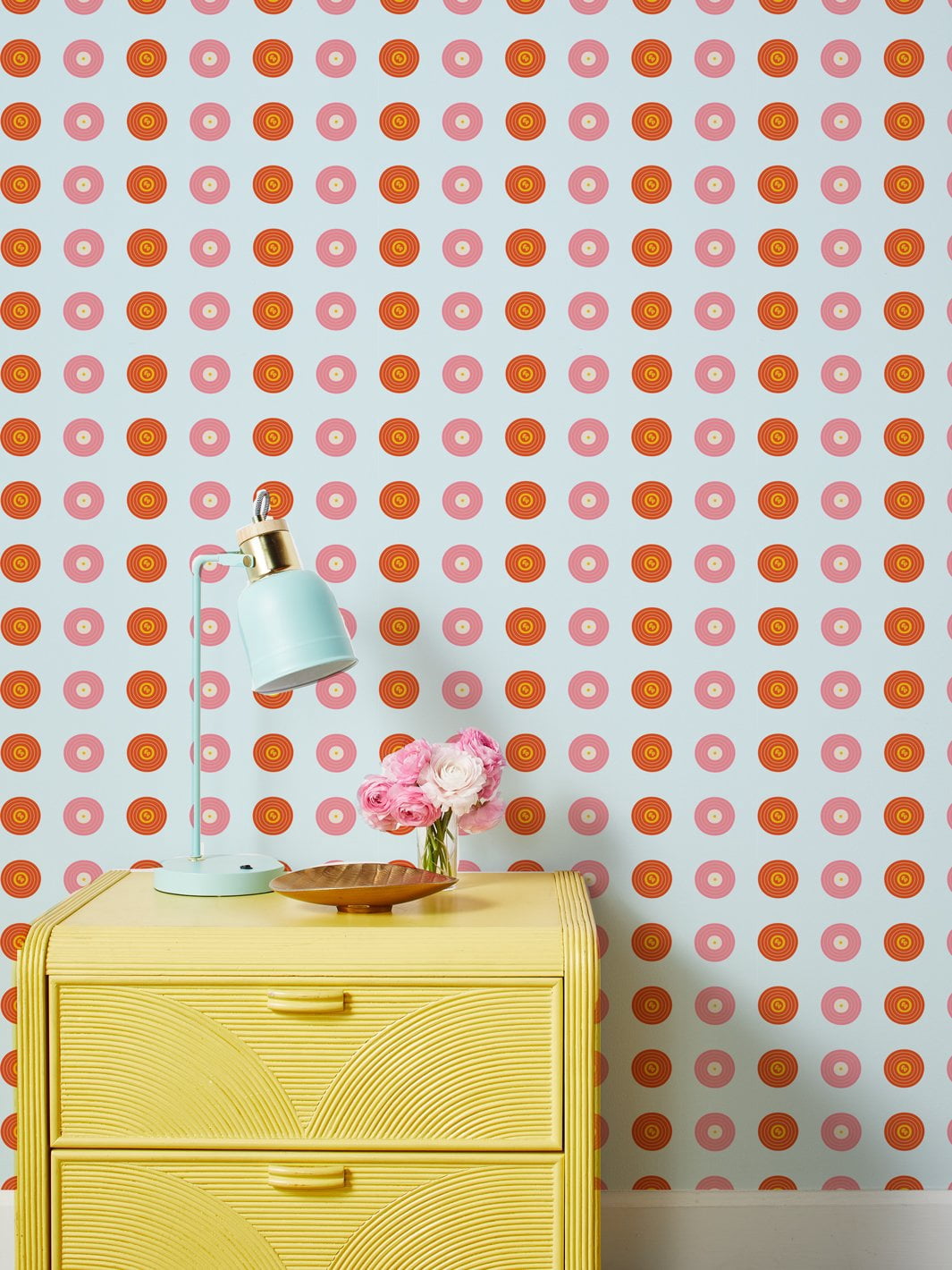 Records Removable Vinyl Wallpaper By Fisher-Price - Sky
