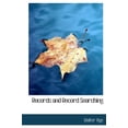 thumbnail image 1 of Records and Record Searching (Hardcover), 1 of 1