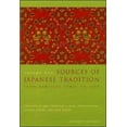 thumbnail image 1 of Pre-Owned Sources of Japanese Tradition: 1600 to 2000 (Paperback) 0231086040 9780231086042, 1 of 1