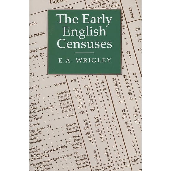 Records of Social and Economic History The Early English Censuses, Book 46, (Paperback)