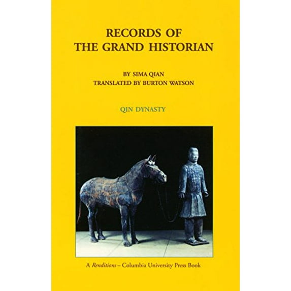 Pre-Owned Records of the Grand Historian: Qin Dynasty (Paperback) 0231081693 9780231081696