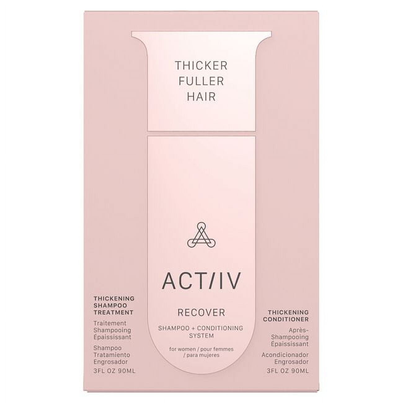 ACTiiV Hair Science Recover Shampoo & Conditioning System for Women ...