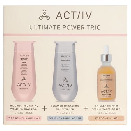 Recover Women's Trio Kit Recover by ACTiiV Hair Science