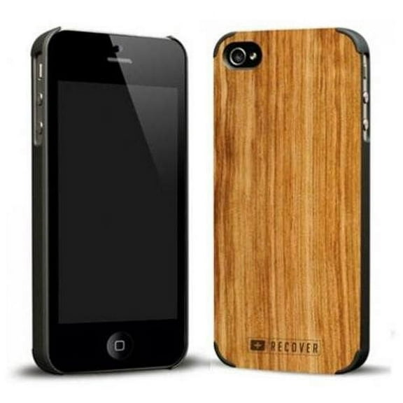 recover case for iphone 5/5s - retail packaging - zebrawood
