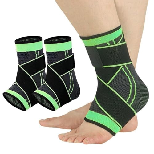 RecoverX - Youth Heel & Growth Plate Support Sleeve,Arch Support Socks,Sleeve Brace for Sprained Ankle