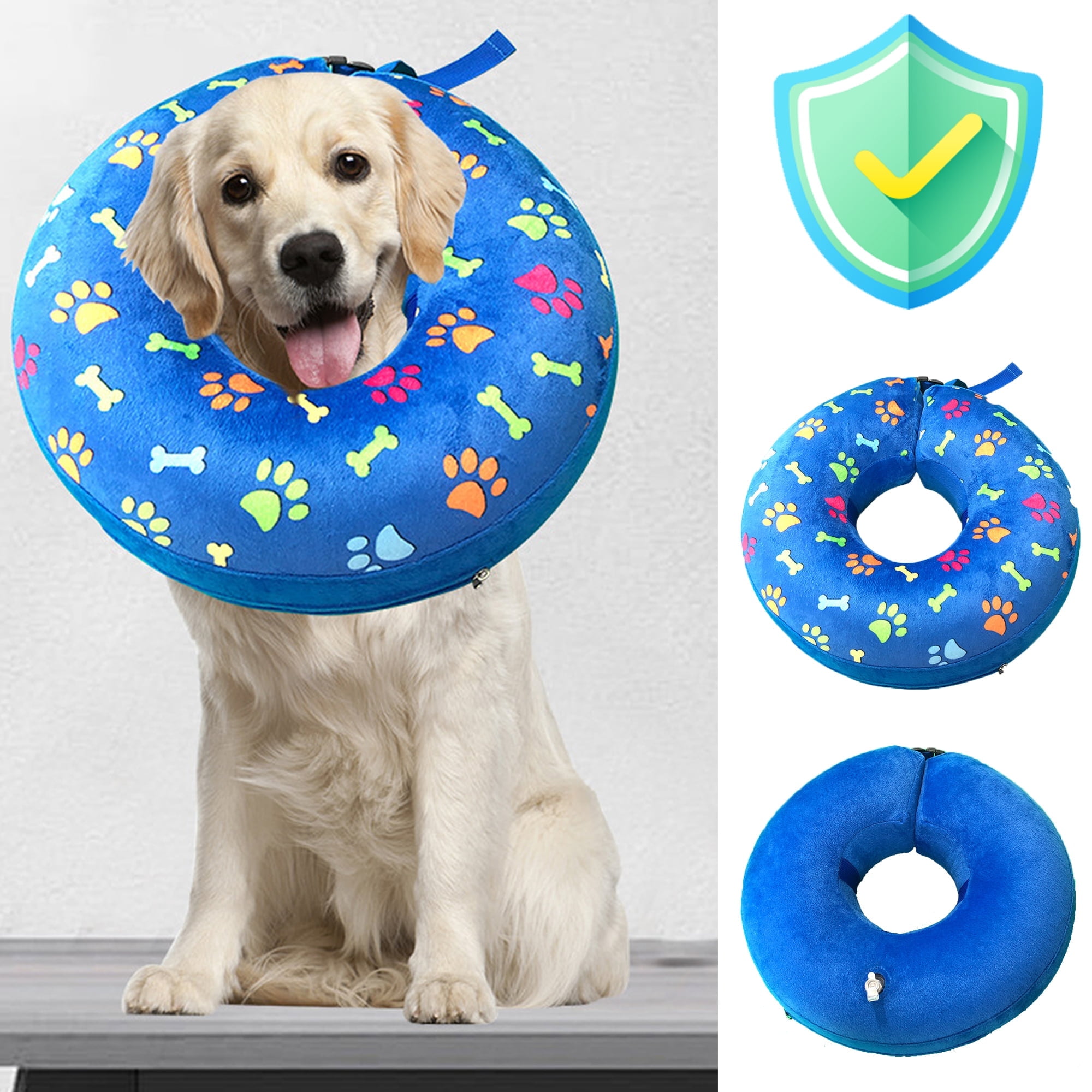 Recovery Collar for Dog and Cat, 711in Pet Protective Inflatable Cone