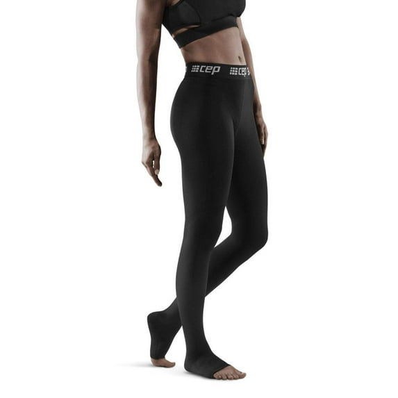 Recovery Compression Leggings - CEP Women’s Recovery Pro Tights, Black IV