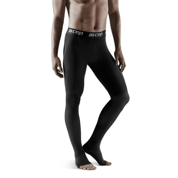 Recovery Compression Leggings for Men - CEP Men’s Recovery Pro Tights, Black III