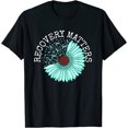 thumbnail image 1 of Recovery Matters Drug Alcohol Awareness Addiction Ribbon Men's and Women's T-Shirts, 1 of 4