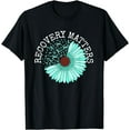 thumbnail image 1 of Recovery Matters Drug Alcohol Awareness Addiction Ribbon T-Shirt, 1 of 4