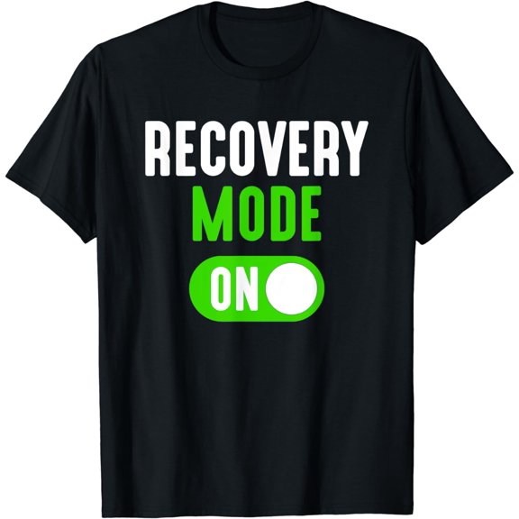 Recovery Mode On Get Well Funny Injury Gift T-Shirt