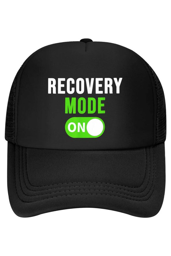 Recovery Mode On Get Well Gift Funny Injury Baseball Cap