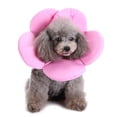thumbnail image 1 of Recovery Pet Cone E-Collar for Cats Dogs Flower Elizabeth Soft Dacron Sponge Filling Protective Collar Pack, 1 of 6